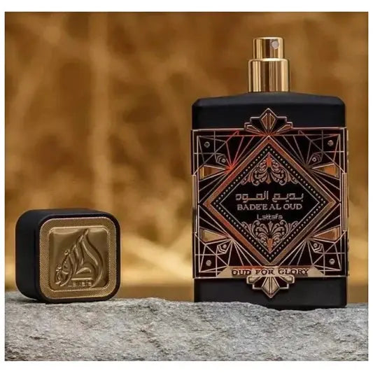 Bade'e Al Oud Oud For Glory 100ml (3.4Oz) EDP, By Lattafa - AlSunnah Corner