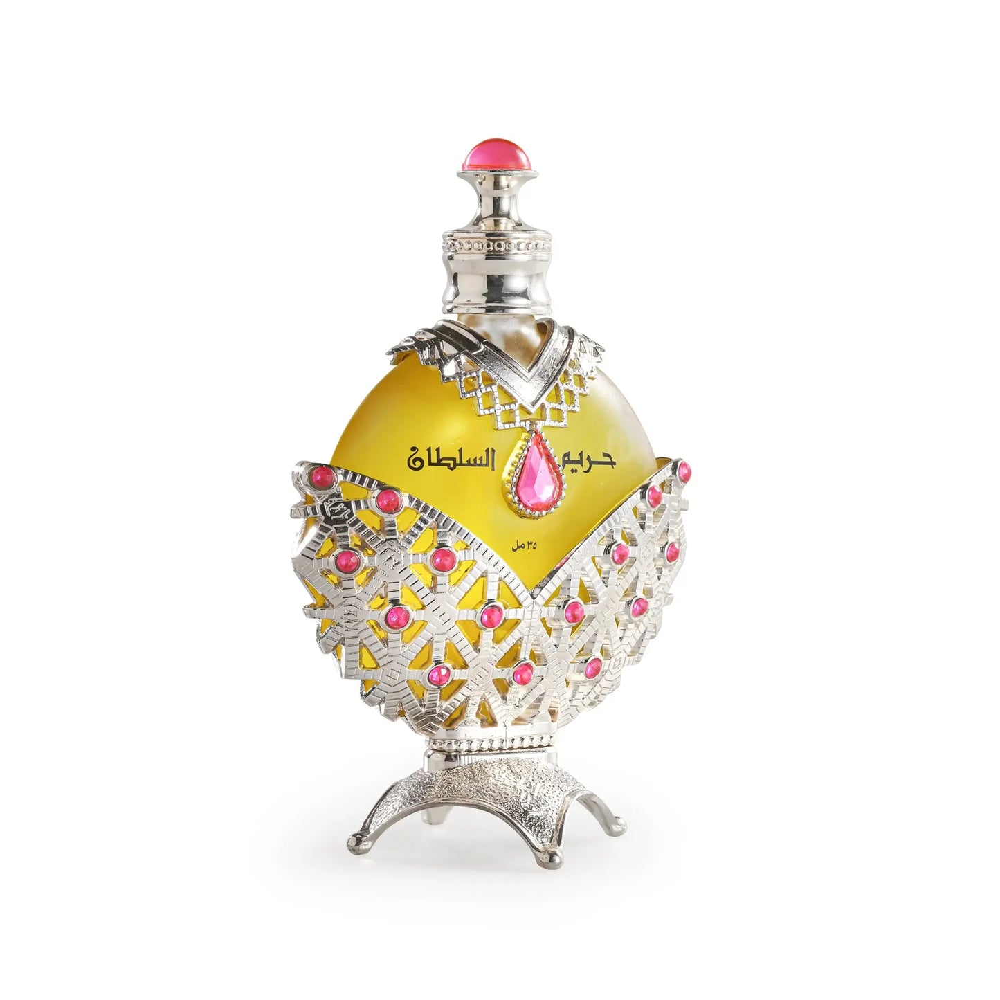 Hareem Al Sultan Silver Perfume Oil, 35ml, Alcohol-Free, By Khadlaj Khadlaj