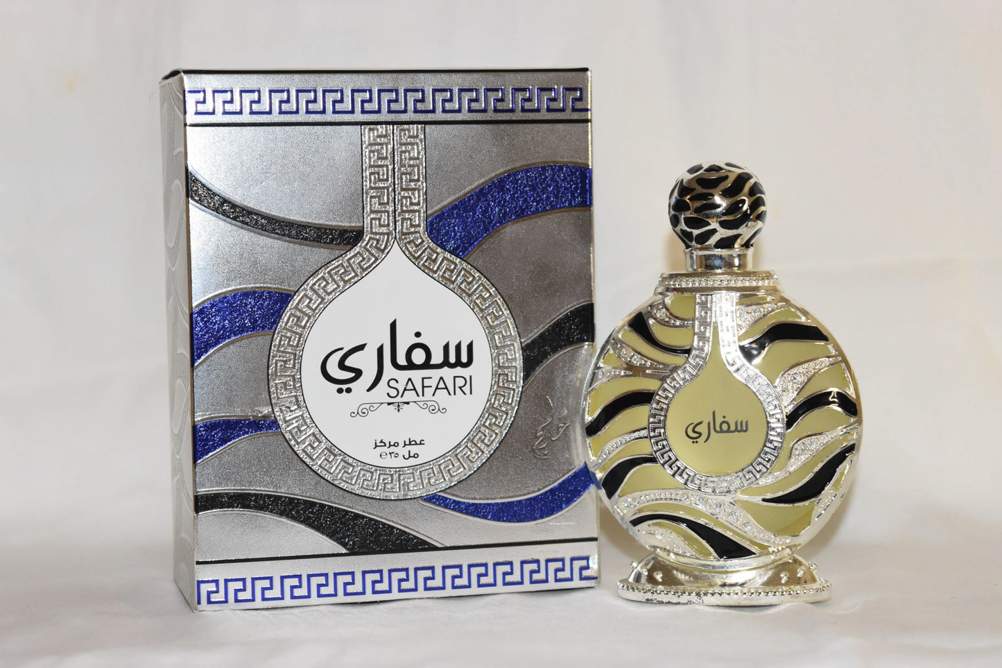 Safari Silver Arabian Perfume Oil- 35ml, Alcohol Free, By Khadlaj - AlSunnah Corner