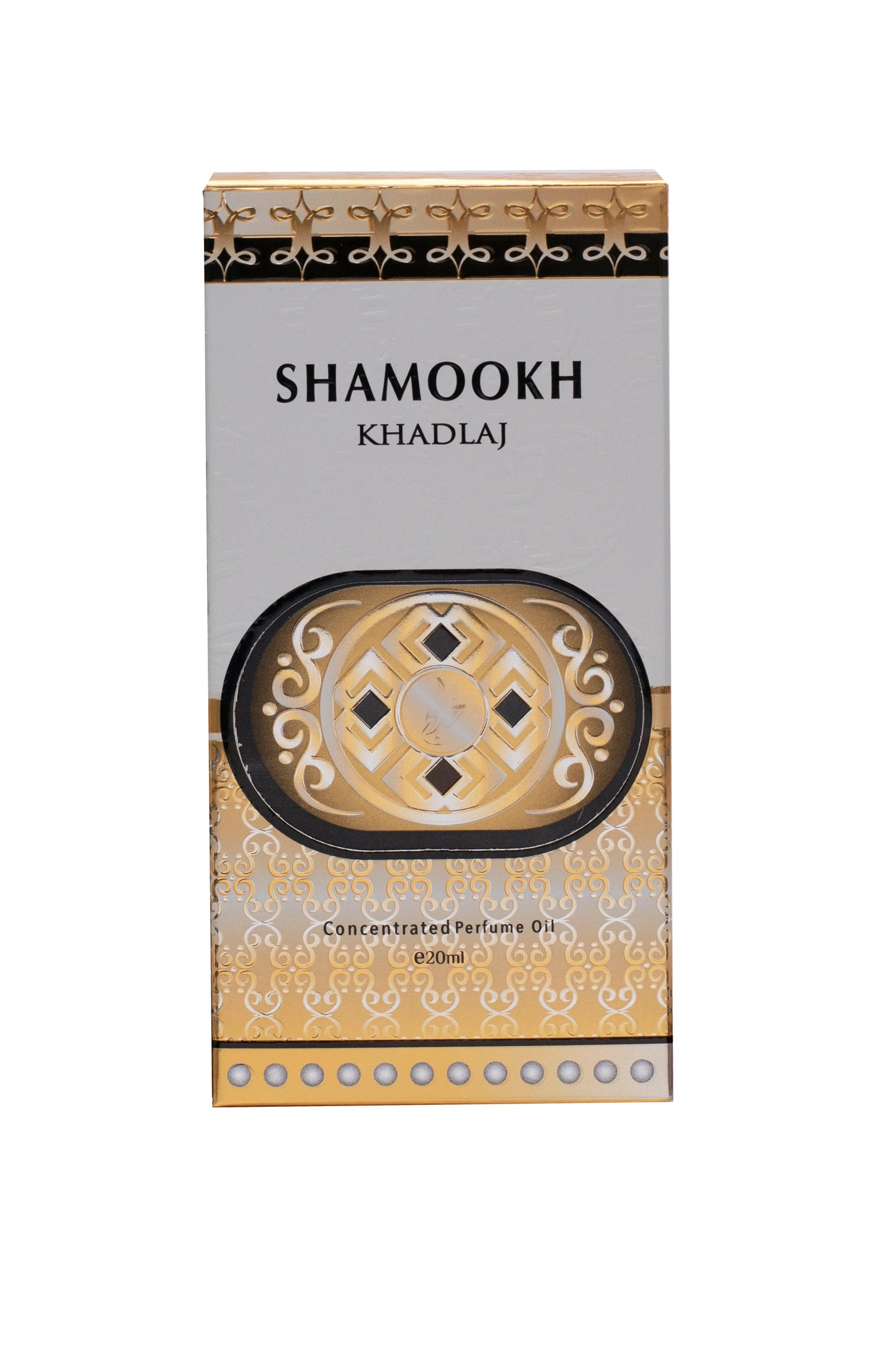 Shamookh Gold Arabian Perfume Oil- 20ml, Alcohol Free, By Khadlaj - AlSunnah Corner