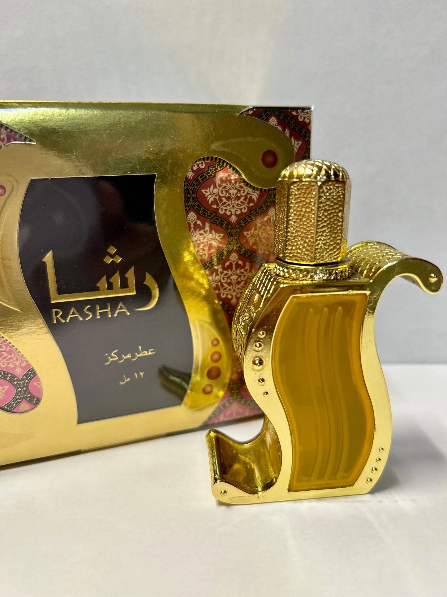 Rasha Gold Arabian Perfume Oil- 12ml, Alcohol Free, By Khadlaj - AlSunnah Corner