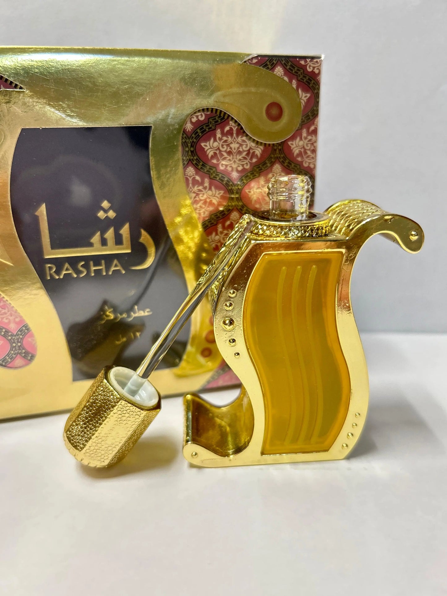 Rasha Gold Arabian Perfume Oil- 12ml, Alcohol Free, By Khadlaj - AlSunnah Corner