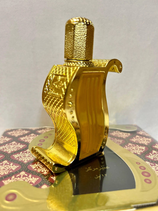 Rasha Gold Arabian Perfume Oil- 12ml, Alcohol Free, By Khadlaj - AlSunnah Corner