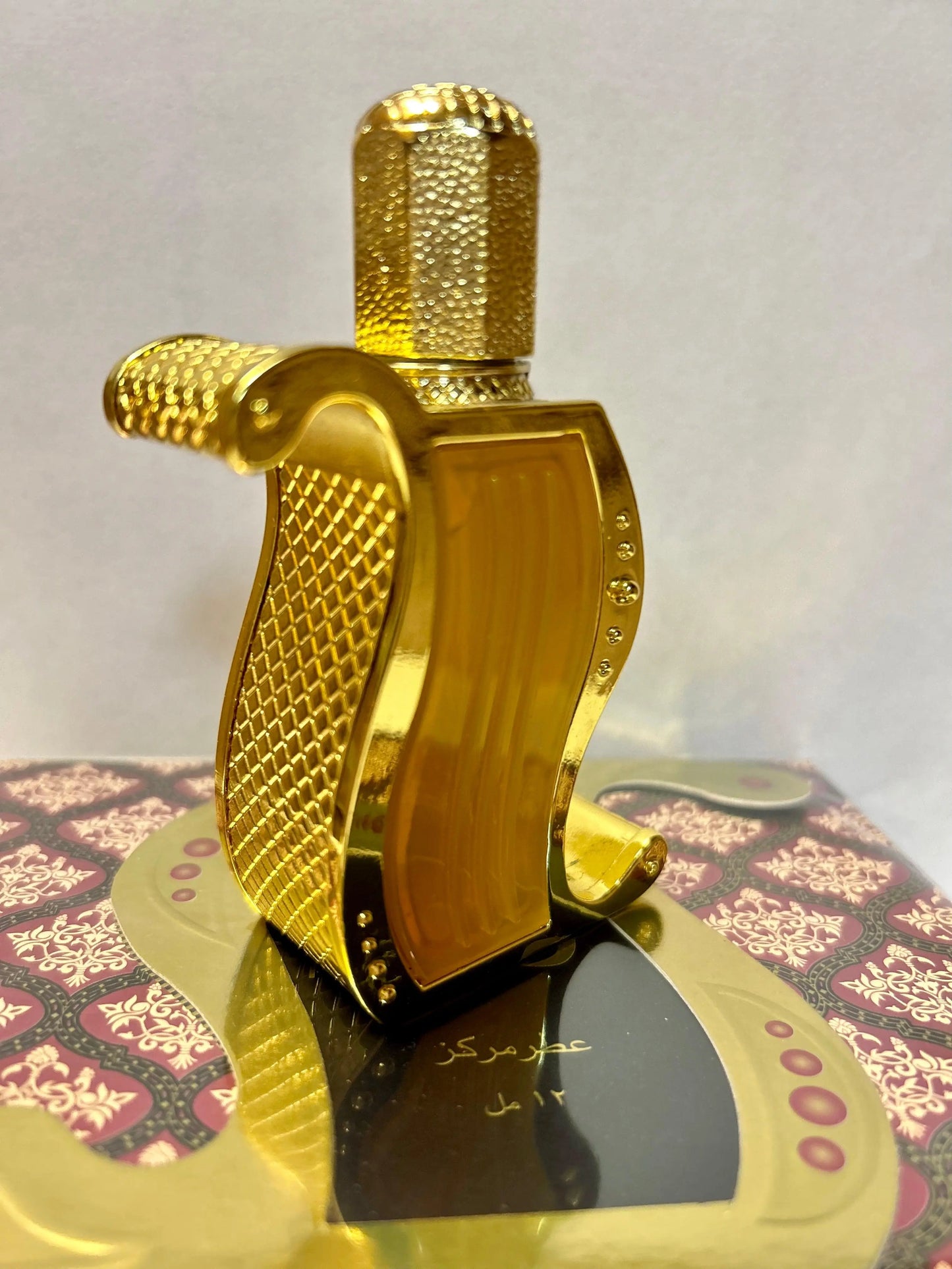 Rasha Gold Arabian Perfume Oil- 12ml, Alcohol Free, By Khadlaj - AlSunnah Corner