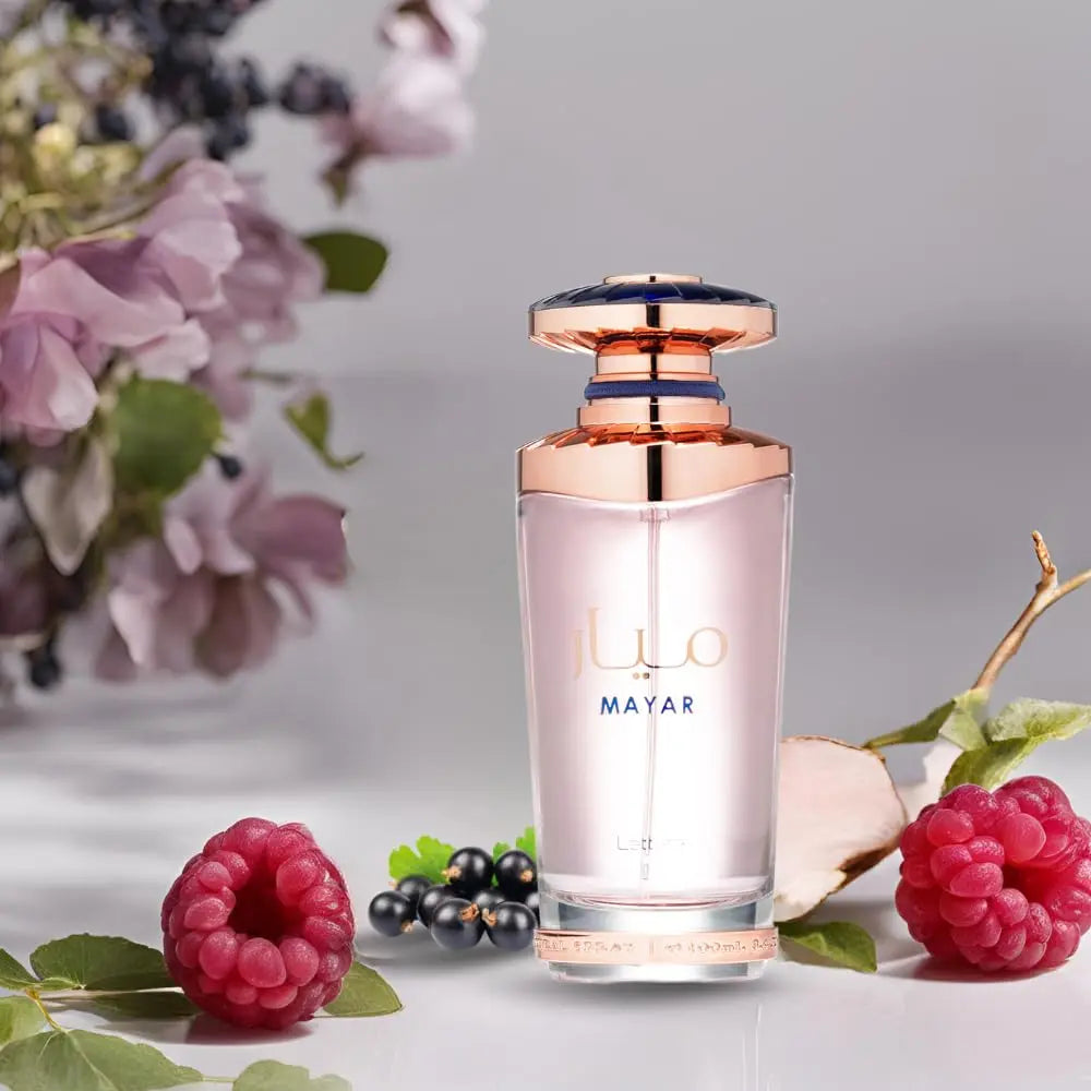 Lattafa Mayar EDP bottle - pink floral perfume for women