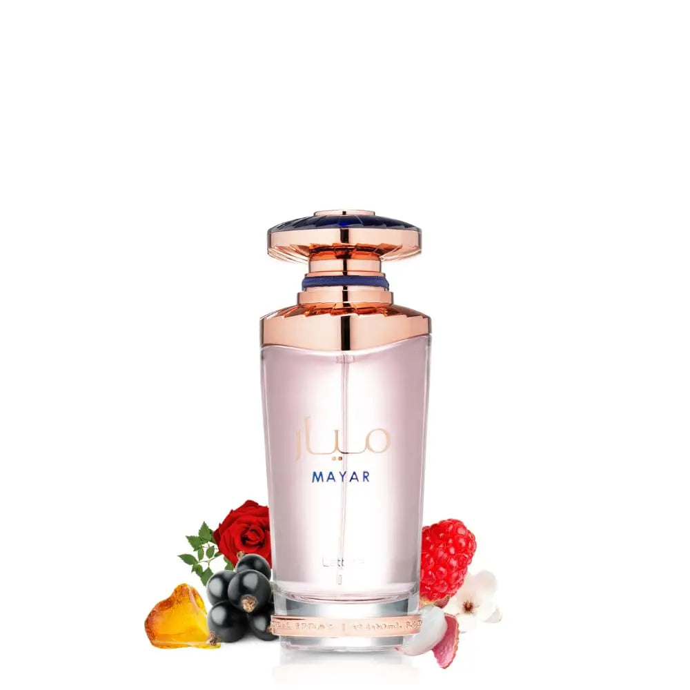 Lattafa Mayar EDP bottle - pink floral perfume for women