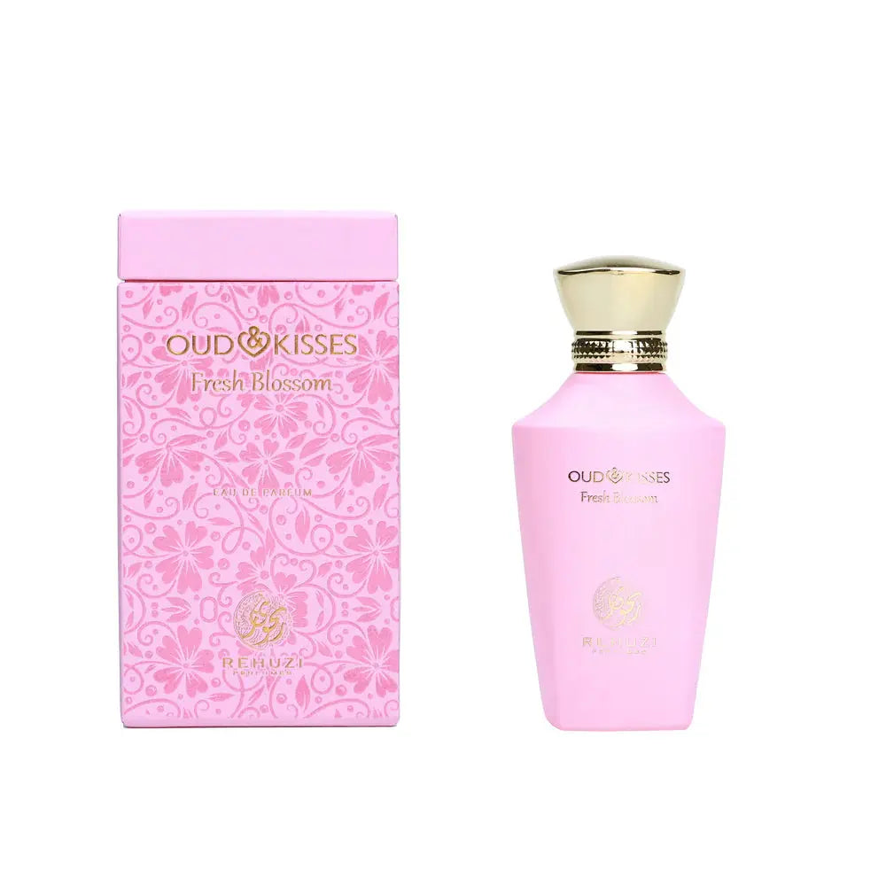 Oud & Kisses Fresh Blossom EDP Perfume Bottle – Luxury Citrus Floral Scent