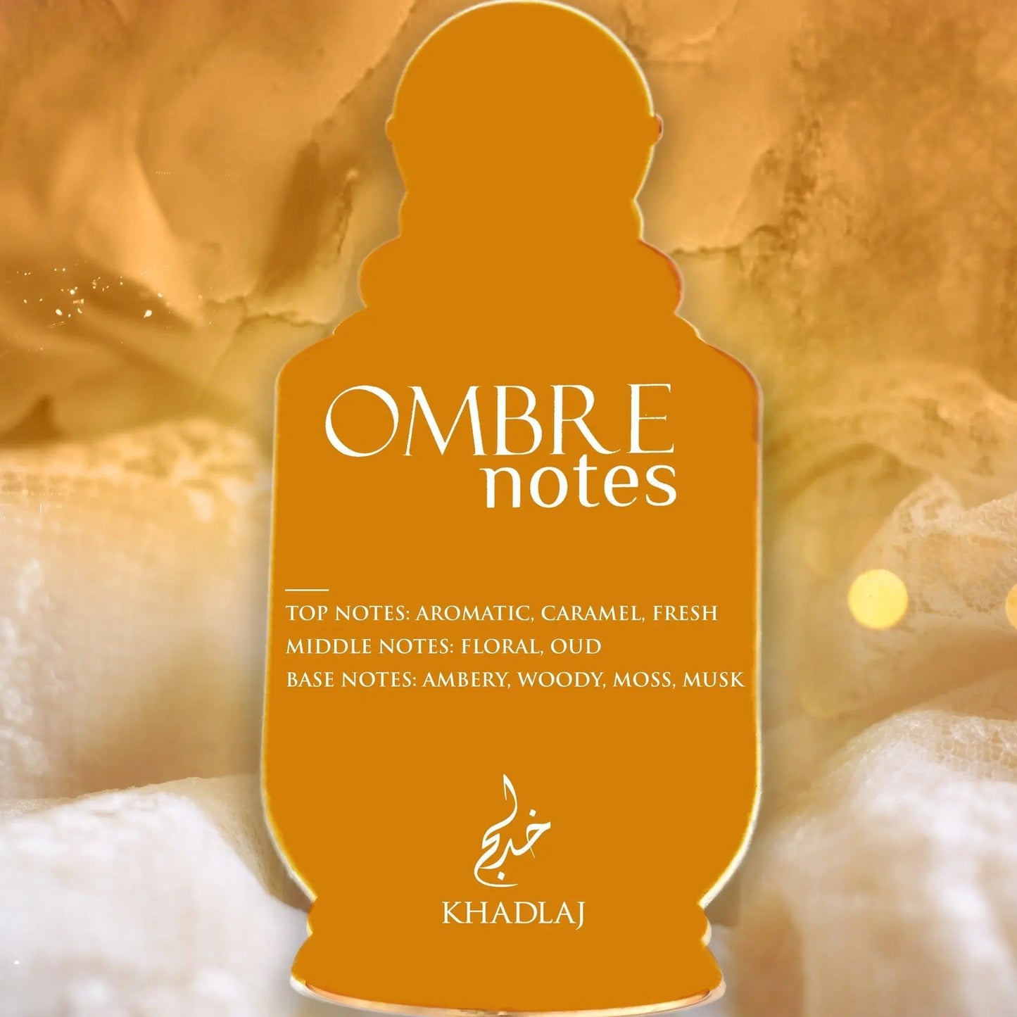 Ambre Notes 100ml (3.4Oz) EDP, By Khadlaj - AlSunnah CornerEDP