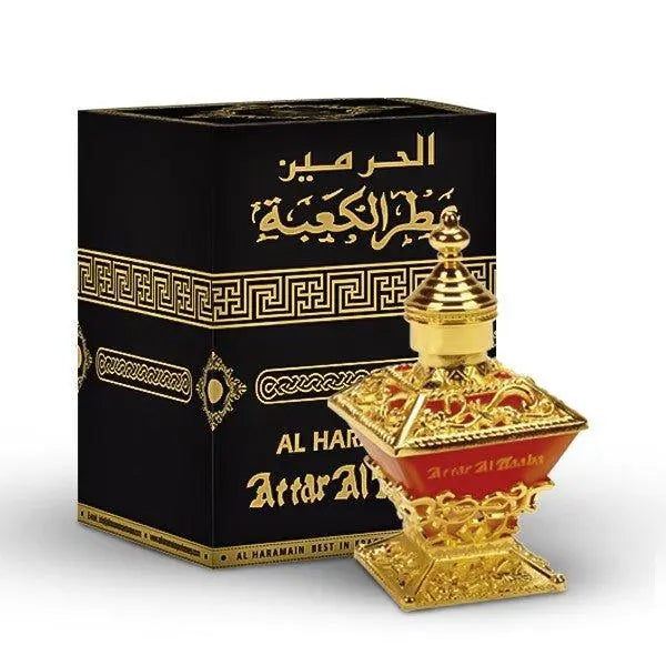 Attar Al Kaaba Perfume Oil- 25ml in Velvet box, By Al Haramain - AlSunnah CornerPerfume Oil