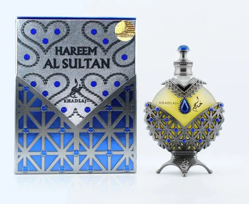 Hareem Al Sultan Blue Perfume Oil- 35ml, Alcohol Free, By Khadlaj - AlSunnah CornerPerfume Oil