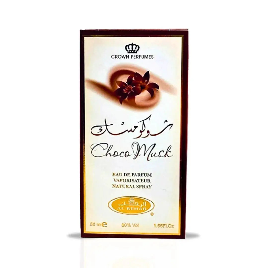 Choco Musk Perfume Spray Bottle – Vanilla & Chocolate Fragrance