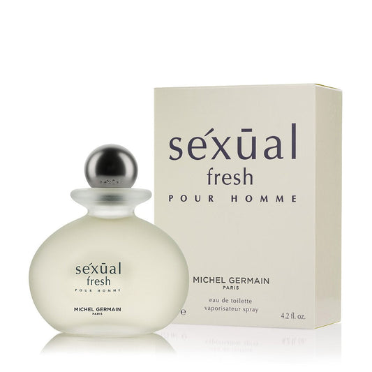 Michel Germain Sexual Fresh Pour Homme bottle with retail box