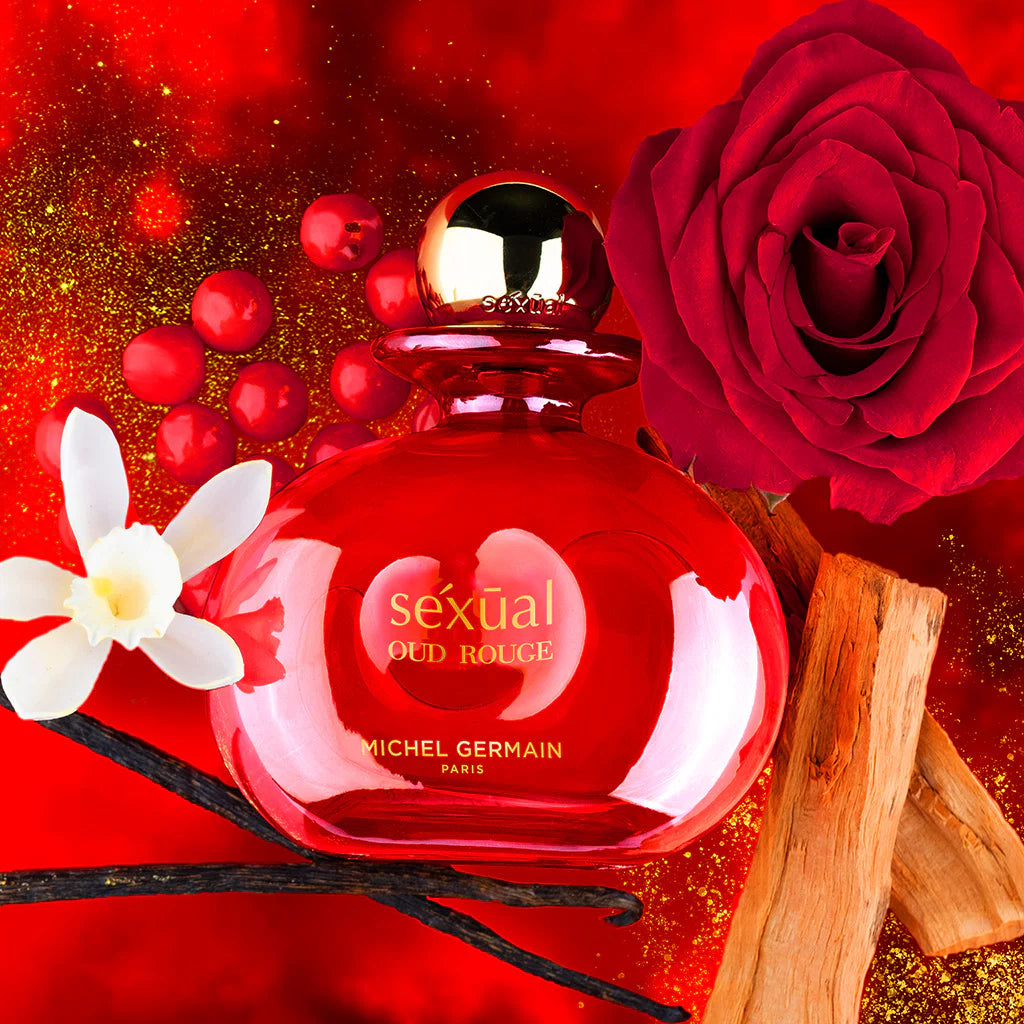 Michel Germain Sexual Oud Rouge Parfum Spray for Women – 4.2 fl oz