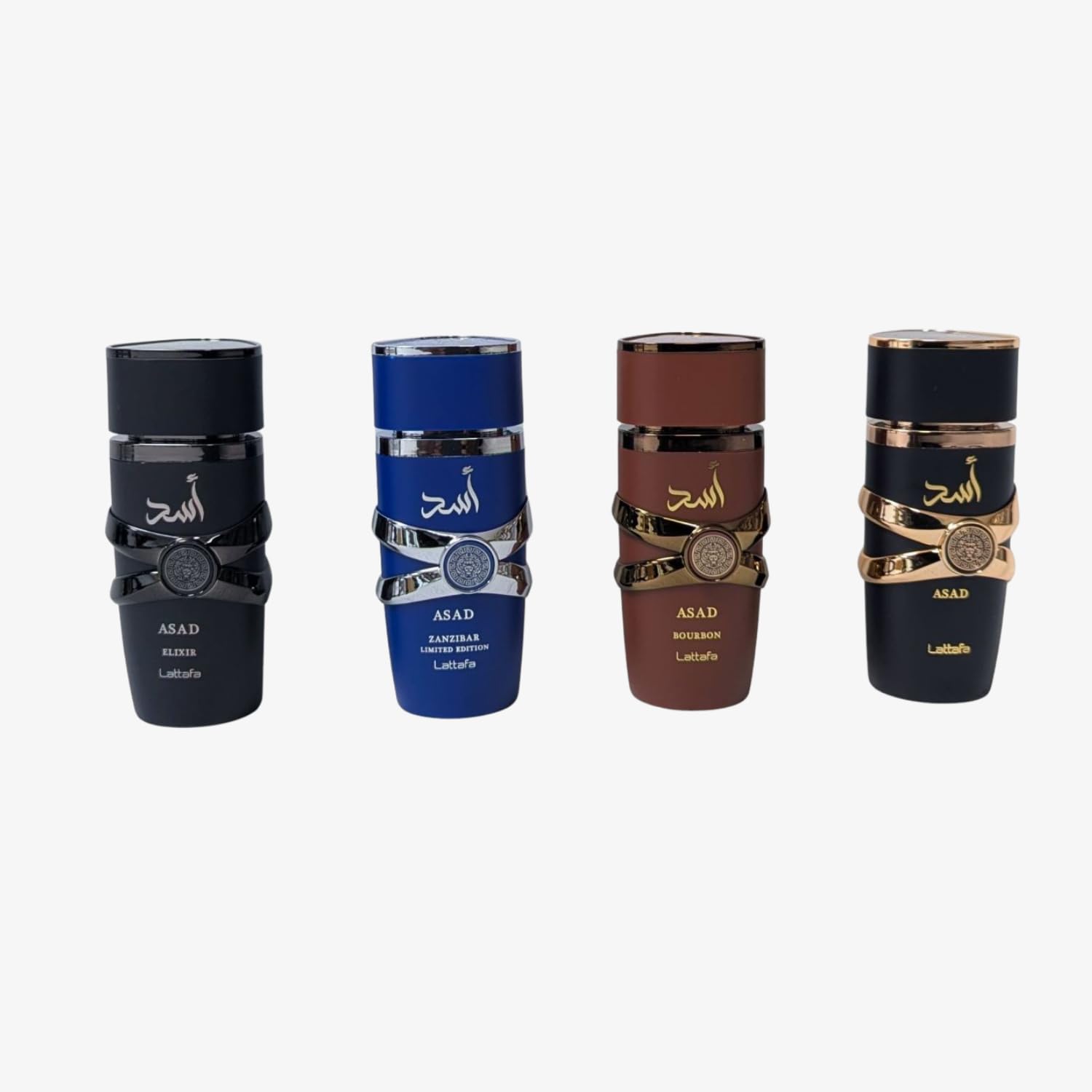 Lattafa Asad Collection 4 x 25ml Eau de Parfum 