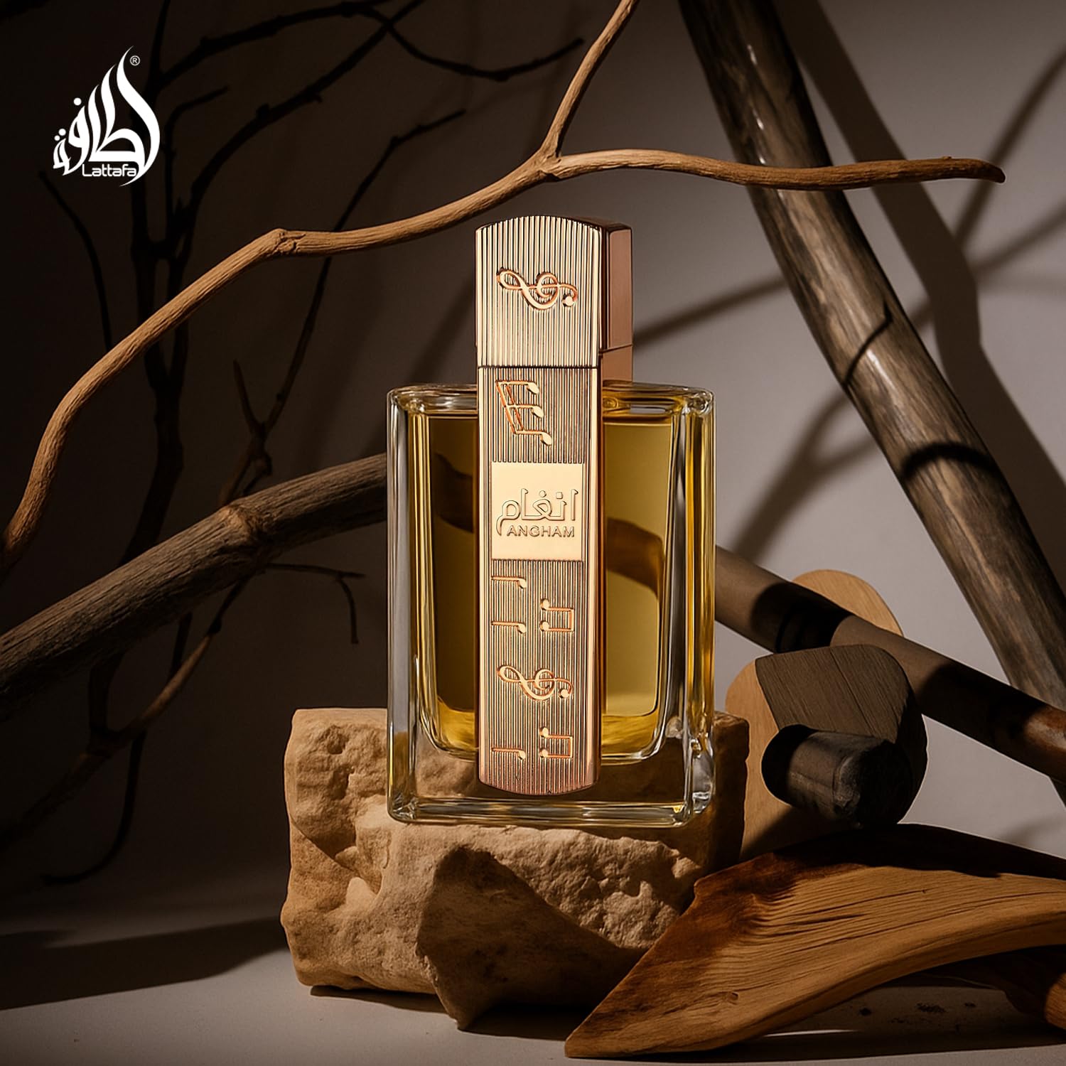 Lattafa Angham Eau de Parfum 100ml bottle and box