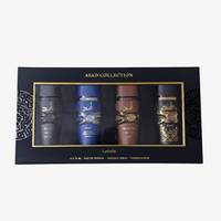 Lattafa Asad Collection 4 x 25ml Eau de Parfum gift set