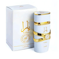 Front Box of Lattaffa Moi White Perfume\