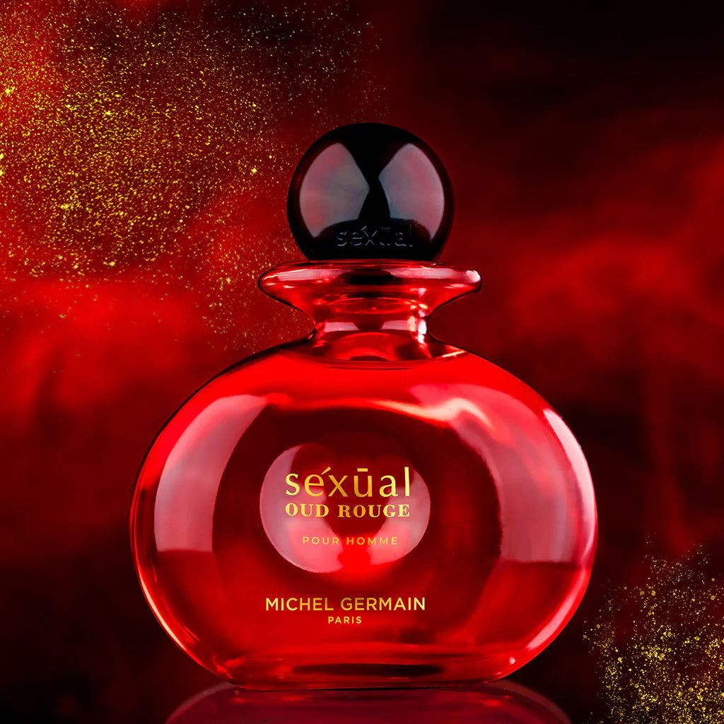 Michel Germain Sexual Oud Rouge Pour Homme Eau de Parfum Spray for Men – 4.2 fl oz
