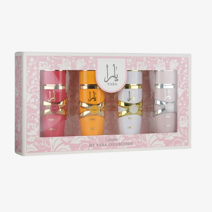 Lattafa My Yara Collection 4 x 25ml Eau de Parfum gift set