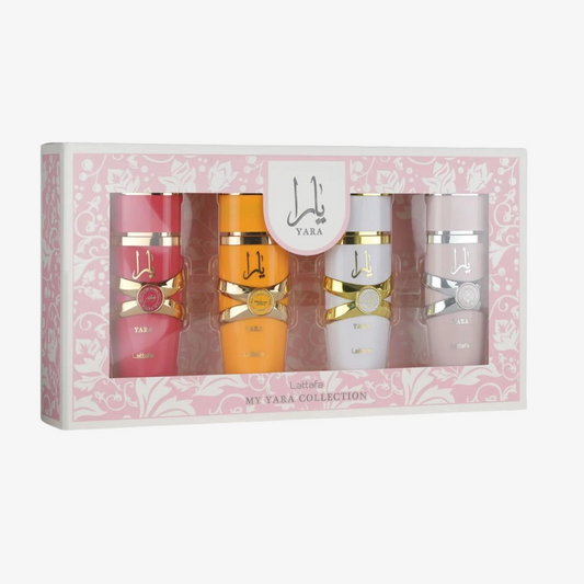 Lattafa My Yara Collection 4 x 25ml Eau de Parfum gift set