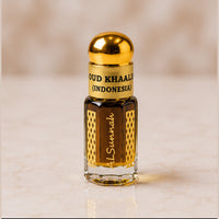 Oud Khaalis Indonesia by AlSunnah 3ml pure oud oil closed bottle
