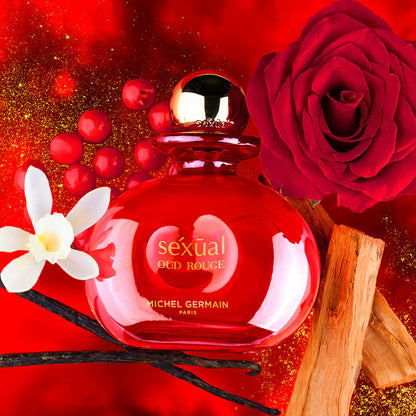 Michel Germain Sexual Oud Rouge Parfum Spray for Women – 4.2 fl oz