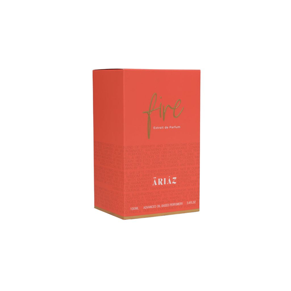 FIRE by ARIAZ Sweet Smoky Gourmand perfume image